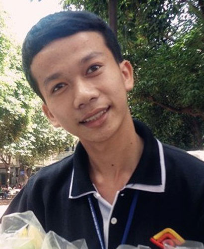 Phan Văn Tiên - thủ khoa khối C Trường ĐH Khoa học xã hội và nhân văn (ĐH Quốc gia TP.HCM)